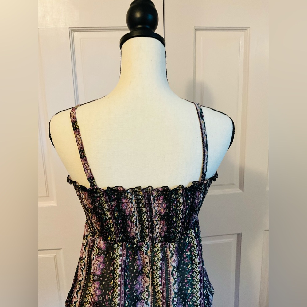 Xhiliration Bohemian Tank Top Size XS - Picture 5 of 9